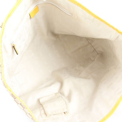 Gucci GG Canvas Sherry Line 211970 Leather Tote Bag Shoulder Hand A4 Ladies EEM