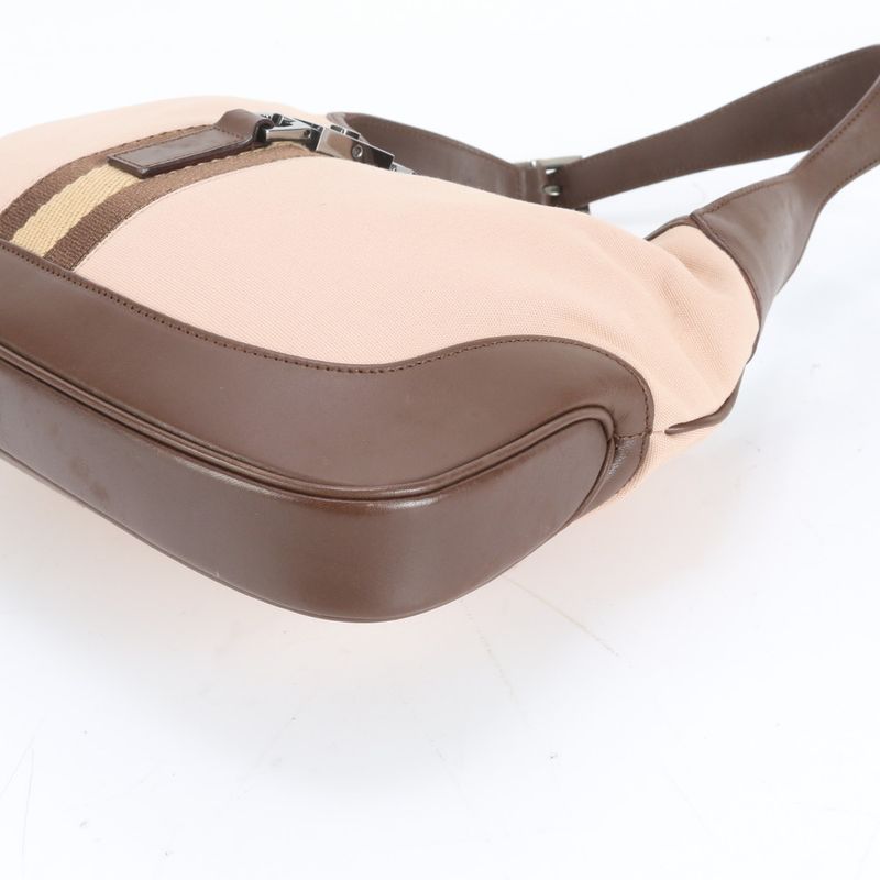 Gucci Jackie Sherry Line 001-3306 Leather Shoulder Bag Shoulder Hand Genuine