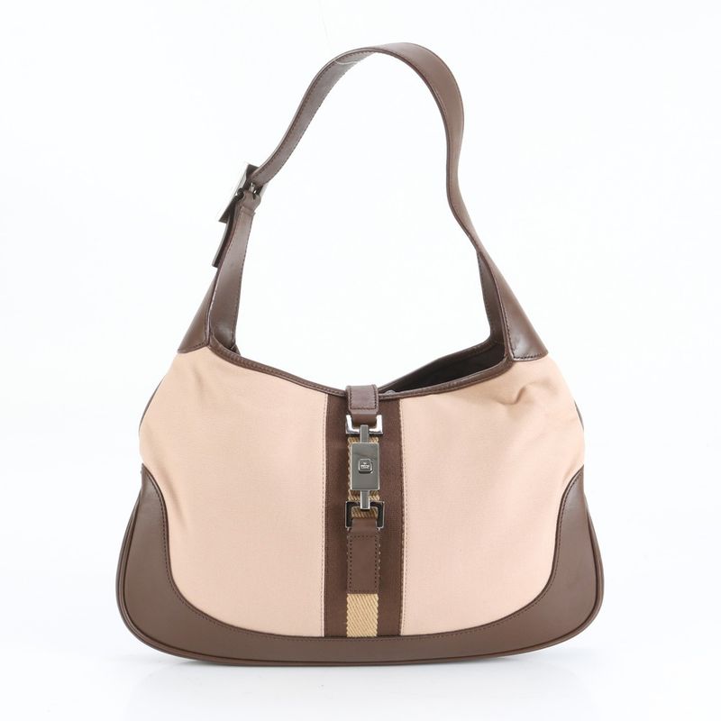 Gucci Jackie Sherry Line 001-3306 Leather Shoulder Bag Shoulder Hand Genuine