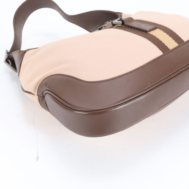 Gucci Jackie Sherry Line 001-3306 Leather Shoulder Bag Shoulder Hand Genuine