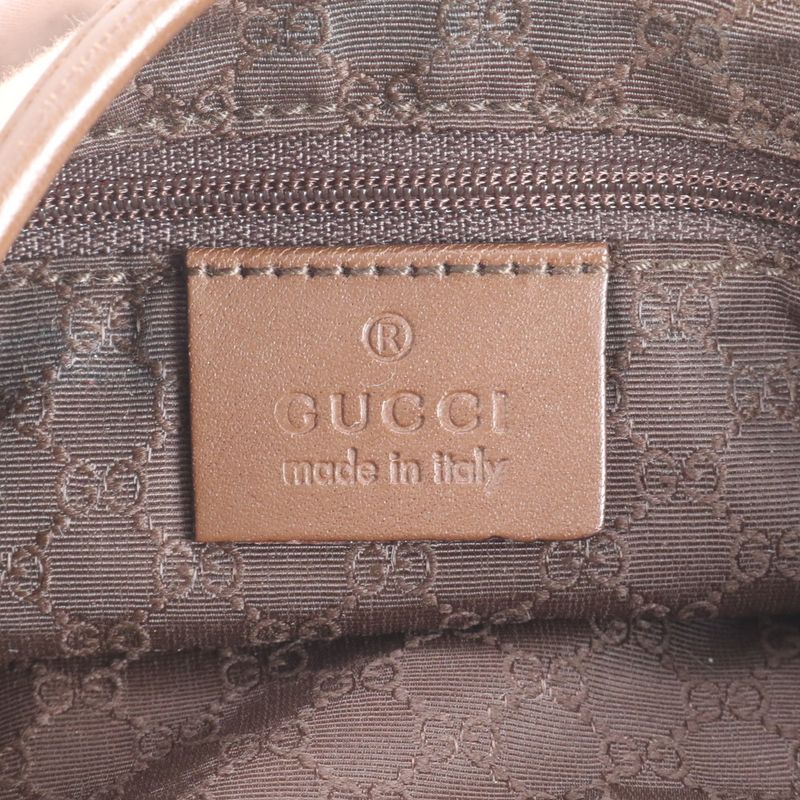 Gucci Jackie Sherry Line 001-3306 Leather Shoulder Bag Shoulder Hand Genuine