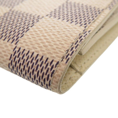Louis Vuitton Azure Enveloppe Carte De Visite Damier N61746 Card Case White LV