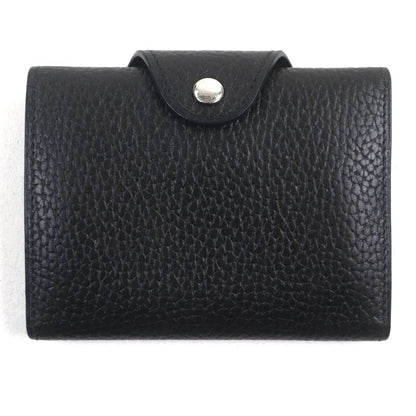  Hermes Iliade Vache Silver Hardware Leather Compact Wallet Card