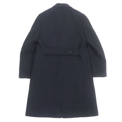  Gucci 661210 90% Wool Herringbone Pattern Logo Buttons Single