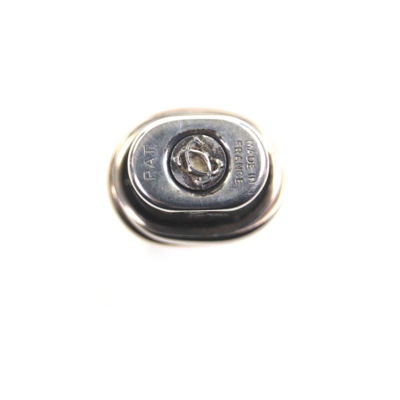 Cartier Vintage Trinity Ag925 Striped Cap Ballpoint Pen Silver With Case Made