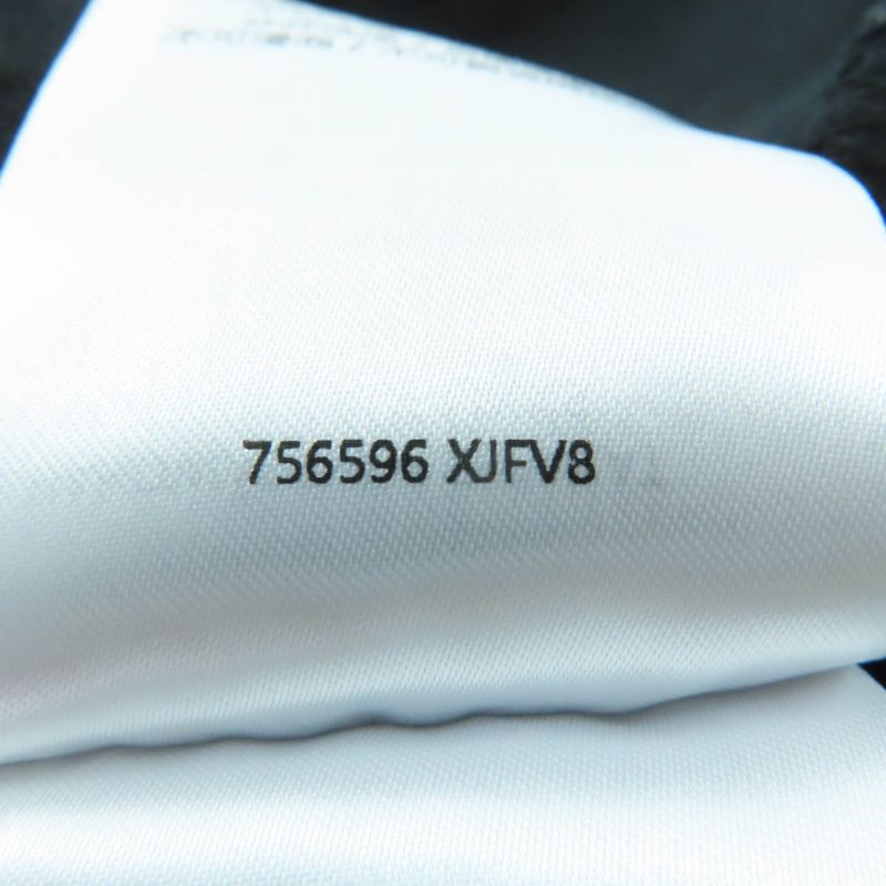 Gucci 756596 Embroidery Cotton Jersey T-shirt 100% Cotton Embroidered Logo