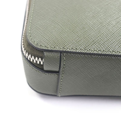 Prada 2vz106 Saffiano Leather Brick Triangle Logo One Shoulder Bag Body Bag