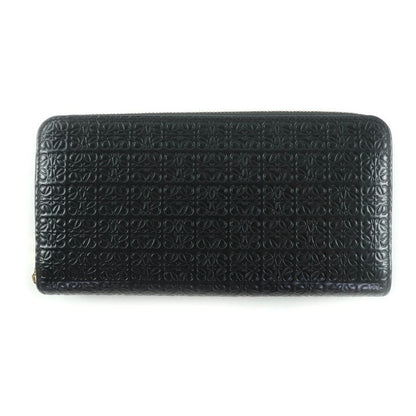 LOEWE C499t12x07 Repeat Zip Around Anagram Leather Long Wallet Long Wallet