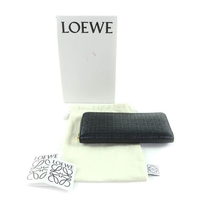 LOEWE C499t12x07 Repeat Zip Around Anagram Leather Long Wallet Long Wallet