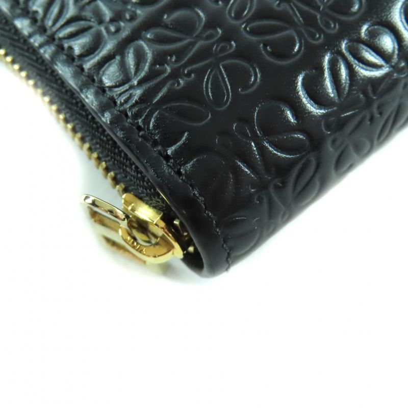 LOEWE C499t12x07 Repeat Zip Around Anagram Leather Long Wallet Long Wallet