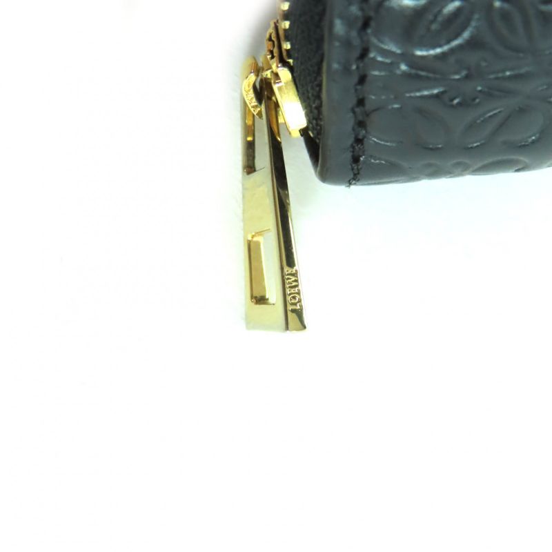 LOEWE C499t12x07 Repeat Zip Around Anagram Leather Long Wallet Long Wallet