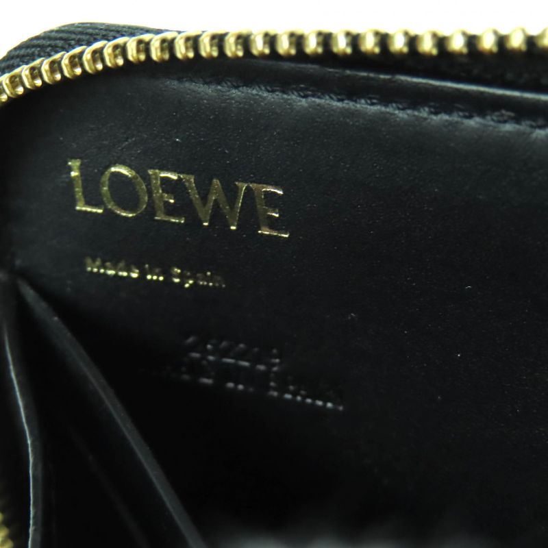 LOEWE C499t12x07 Repeat Zip Around Anagram Leather Long Wallet Long Wallet