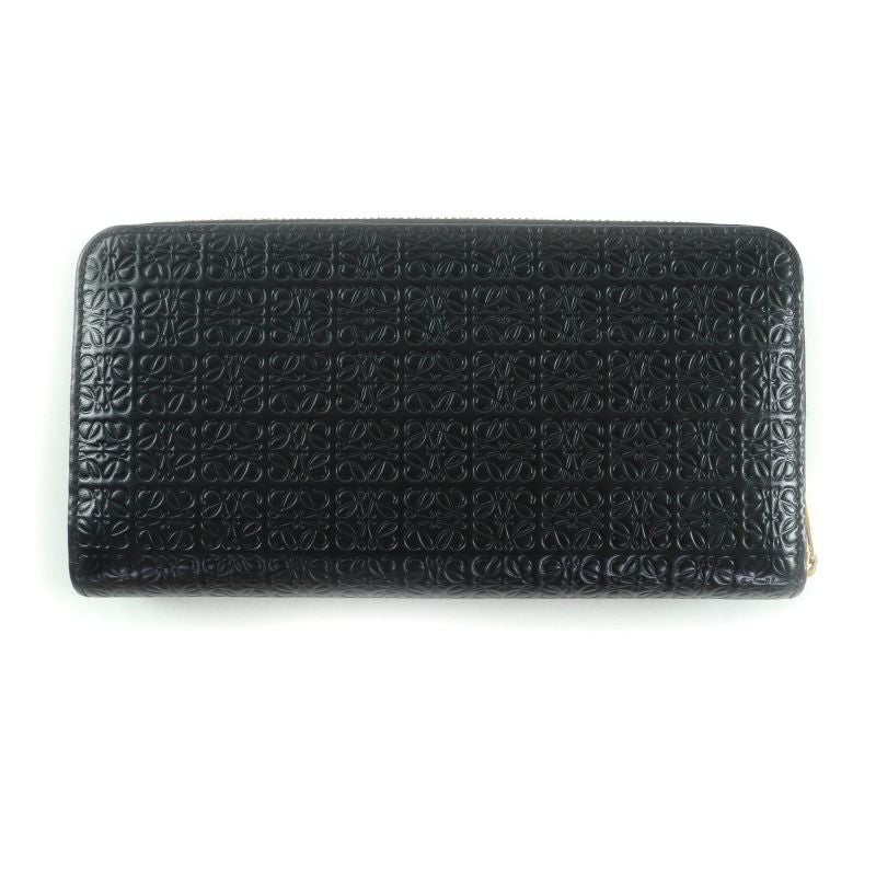 LOEWE C499t12x07 Repeat Zip Around Anagram Leather Long Wallet Long Wallet