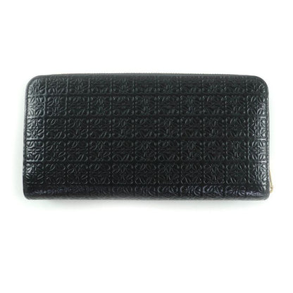 LOEWE C499t12x07 Repeat Zip Around Anagram Leather Long Wallet Long Wallet
