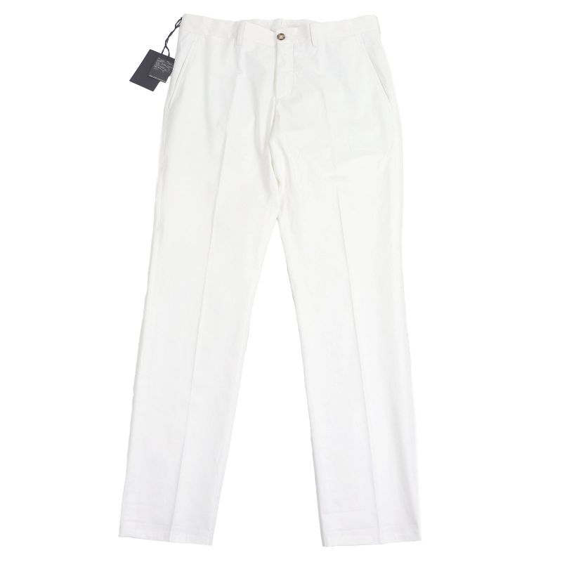 Prada None Simple Single Slacks Trousers Pants White 50 Men's Recommend