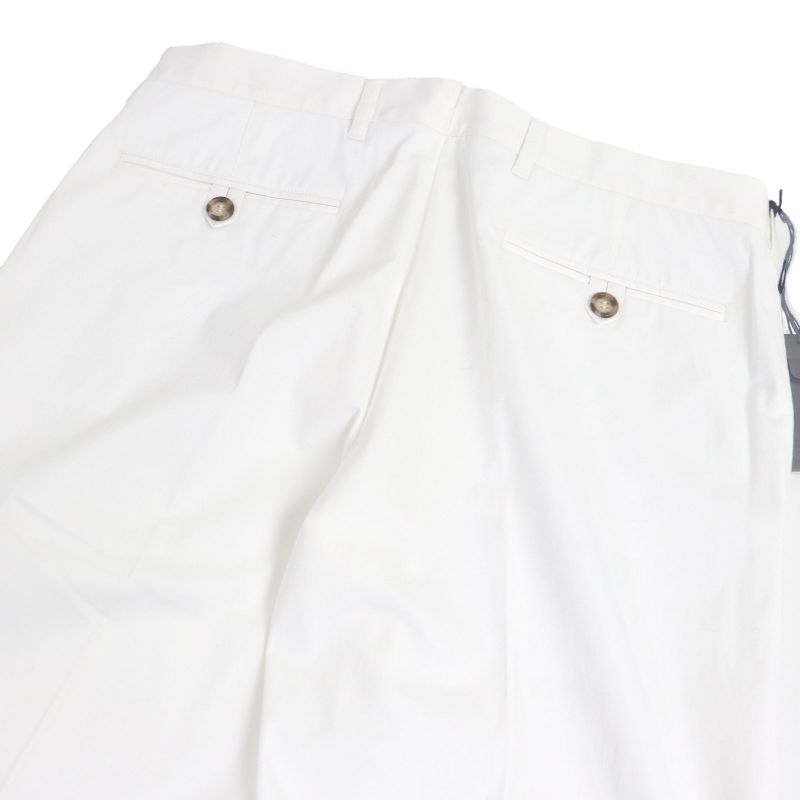 Prada None Simple Single Slacks Trousers Pants White 50 Men's Recommend