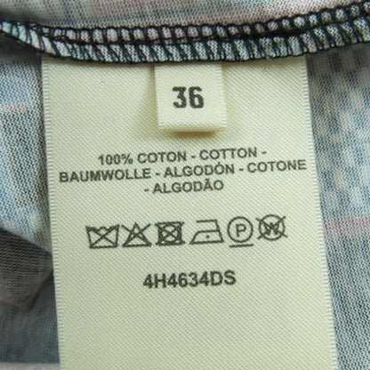 Hermes 4h4634ds 24AW Lettres Equestres 100% Cotton Cropped Short Sleeve T-shirt