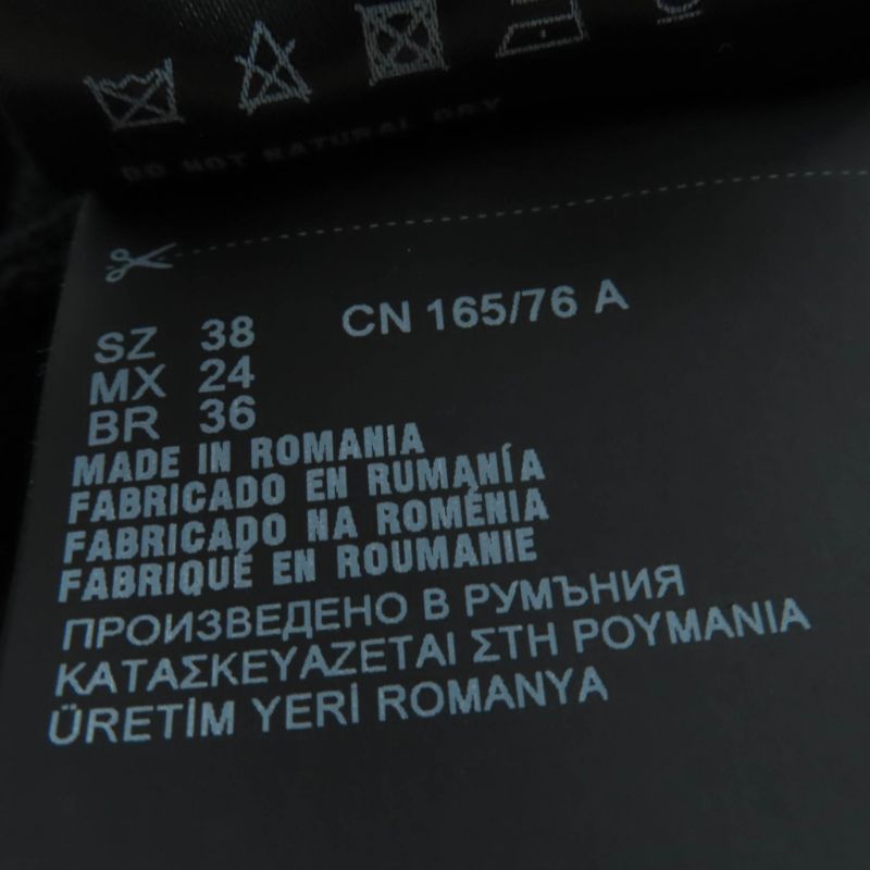 Prada Dna525 100% Virgin Wool V-neck Long Sleeve Knit Cardigan Top Black 38