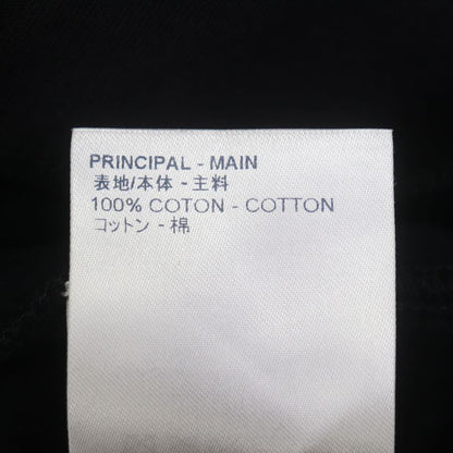 Louis Vuitton 21SS Monogram Circle Cut Lined Hooded Pullover Hoodie Black S