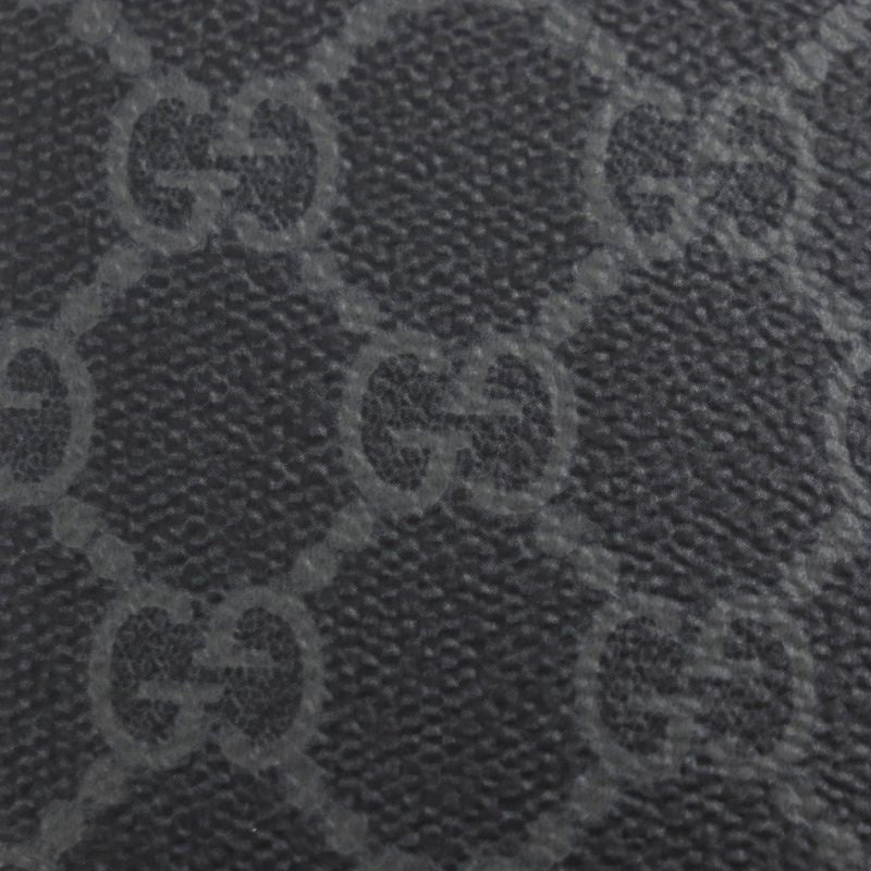 Gucci 821209 Coated Fabric GG Emblem Pass Case Business Card Holder Card Case