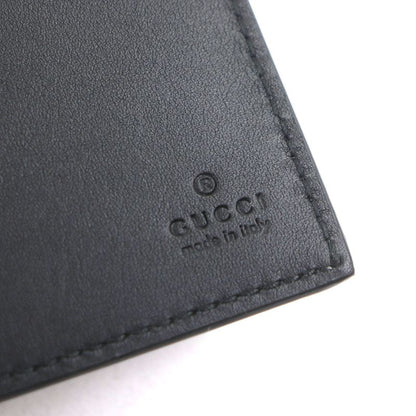 Gucci 821209 Coated Fabric GG Emblem Pass Case Business Card Holder Card Case