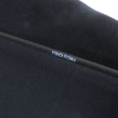 Fendi 2021 Fb0599 Side Logo Line Jogger Pants Sweatpants Navy 48 Made In Italy