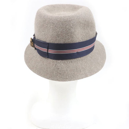 Gucci Rabbit Fur Taiga Head Felt Hat Beige L/59cm (23.23in) With Box Made In