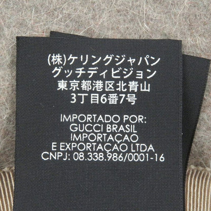 Gucci Rabbit Fur Taiga Head Felt Hat Beige L/59cm (23.23in) With Box Made In