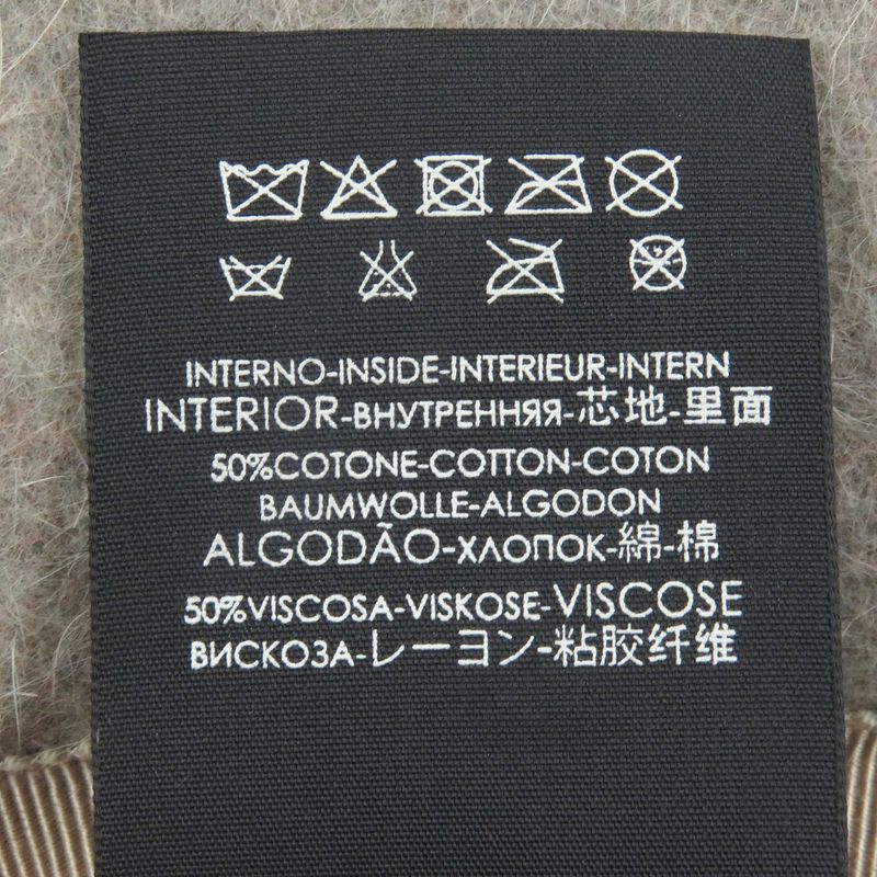 Gucci Rabbit Fur Taiga Head Felt Hat Beige L/59cm (23.23in) With Box Made In