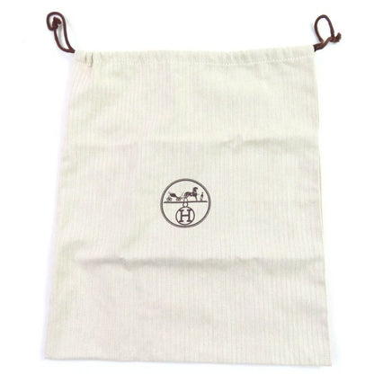 Hermes Santoleno 100% Cashmere With Serie Buttons Leather Use Beret Wine Red