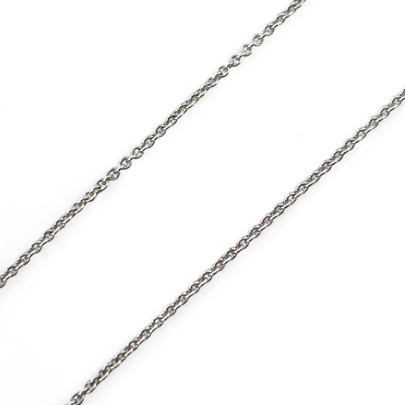 Tiffany & Co Elsa Peretti Double Loop Sv925 Ring Necklace Pendant Silver Ladies