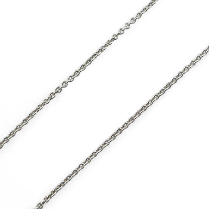 Tiffany & Co Elsa Peretti Double Loop Sv925 Ring Necklace Pendant Silver Ladies