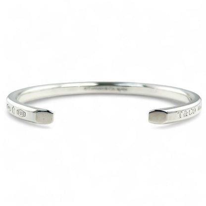 Tiffany & Co Current Makers Narrow Cuff Bangle Accessory Sv925 Silver Ladies