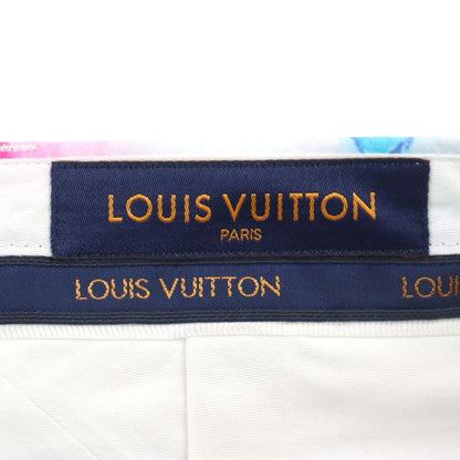 Louis Vuitton 21SS Hlp01w Monogram Watercolor Half Pants Shorts Multicolor 38