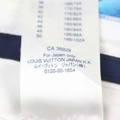 Louis Vuitton 21SS Hlp01w Monogram Watercolor Half Pants Shorts Multicolor 38