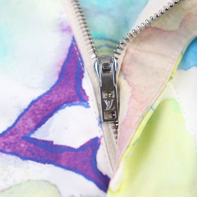 Louis Vuitton 21SS Hlp01w Monogram Watercolor Half Pants Shorts Multicolor 38