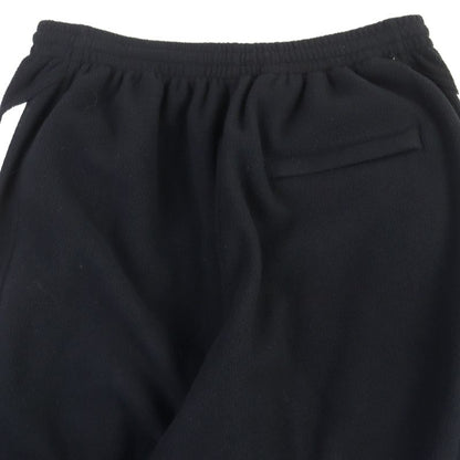 Balenciaga 21AW 675347 Sporty B Logo Embroidery Sideline Fleece Sweatpants