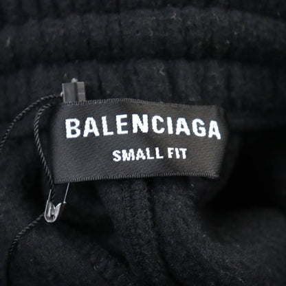 Balenciaga 21AW 675347 Sporty B Logo Embroidery Sideline Fleece Sweatpants