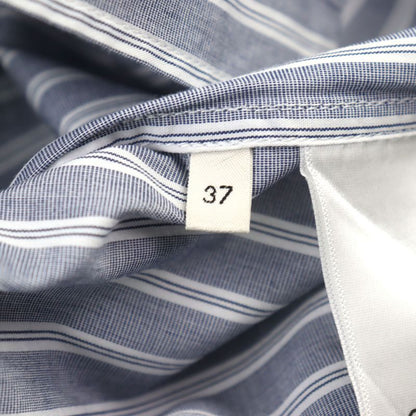 Celine 2c73b425x Oversized Shirt IN Striped Cotton Eddy Triomphe Long Sleeve