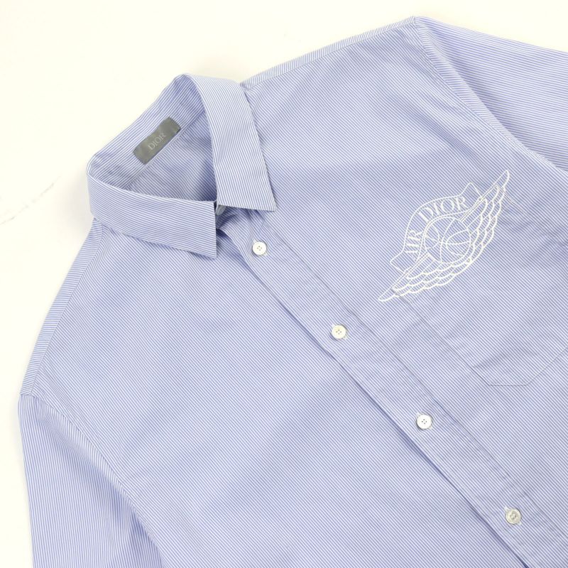 DIOR Homme 033c502a4823 100% Cotton AIR DIOR Logo Embroidery Short Sleeve