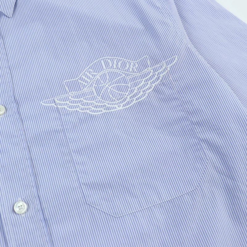 DIOR Homme 033c502a4823 100% Cotton AIR DIOR Logo Embroidery Short Sleeve