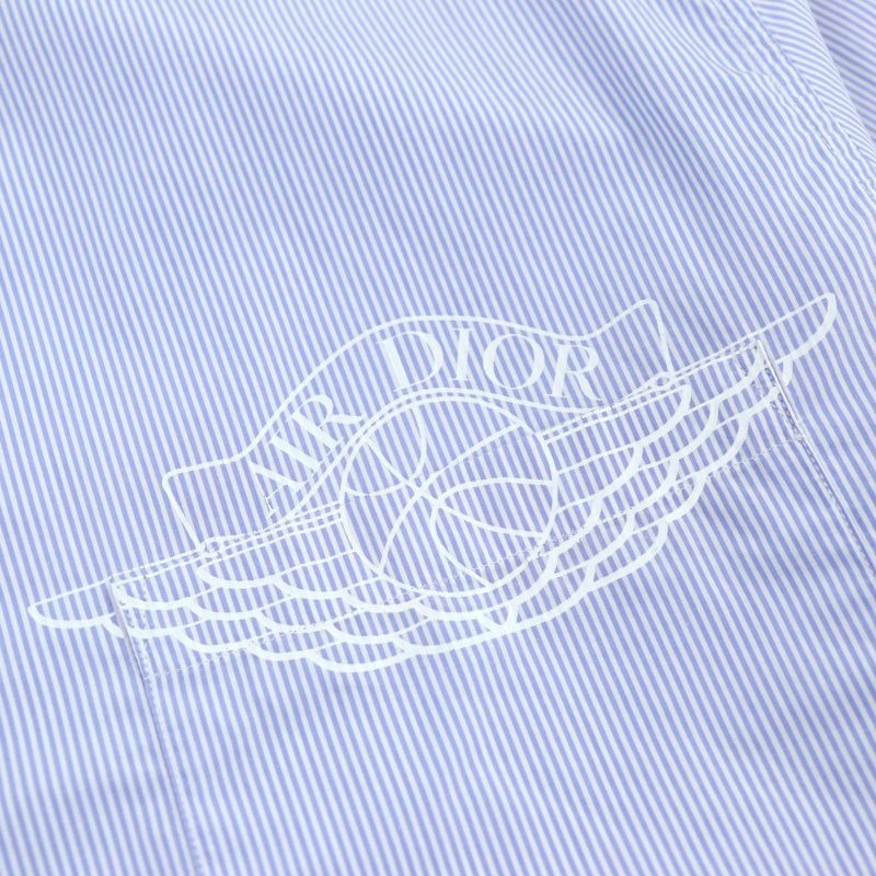 DIOR Homme 033c502a4823 100% Cotton AIR DIOR Logo Embroidery Short Sleeve