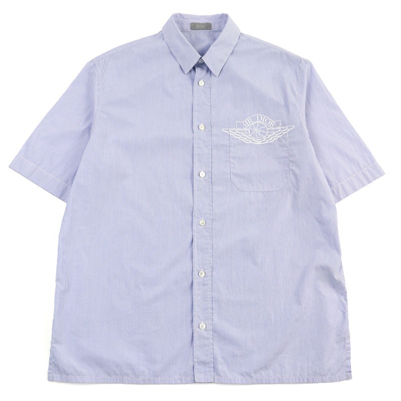 DIOR Homme 033c502a4823 100% Cotton AIR DIOR Logo Embroidery Short Sleeve