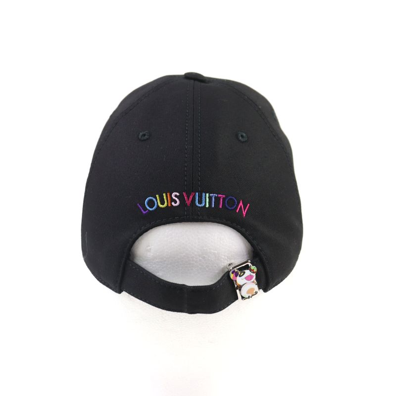 Louis Vuitton Murakami Takashi Murakami M5000m Super Flat Cap With LV Logo