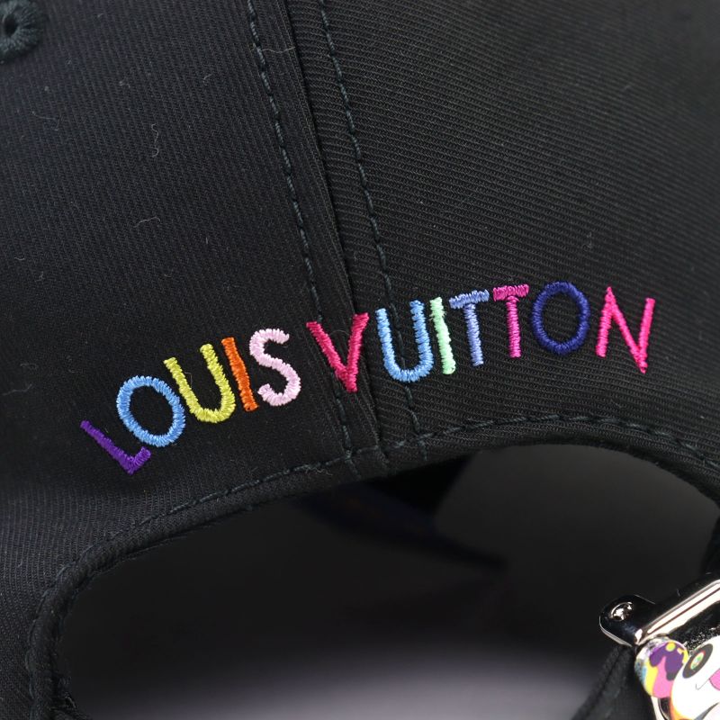 Louis Vuitton Murakami Takashi Murakami M5000m Super Flat Cap With LV Logo