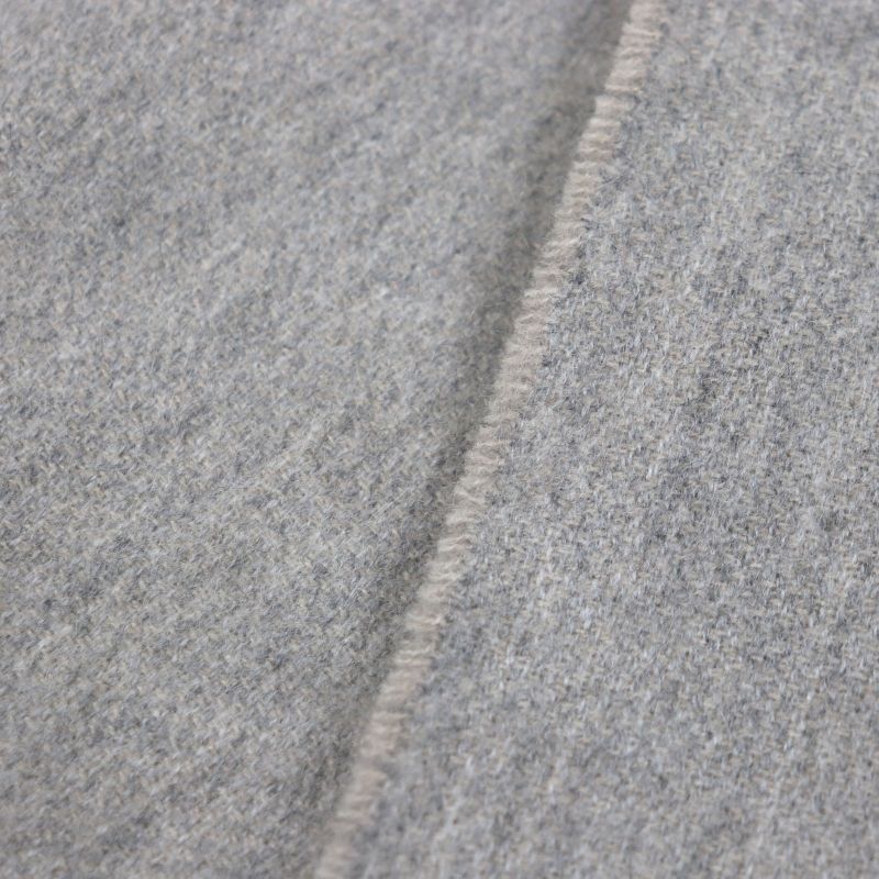  Hermes H Perpetual 100% Cashmere Purchased 2024 Embroidered Fringed Scarf