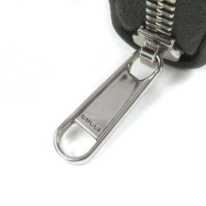 Gucci 739482 Leather Jumbo GG Round Zip 739482 Long Wallet Long Wallet Organizer