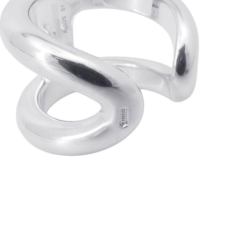 Hermes Ring Osmose GM Silver 51