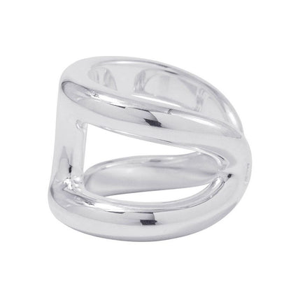 Hermes Ring Osmose GM Silver 51