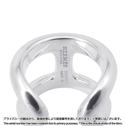 Hermes Ring Osmose GM Silver 51